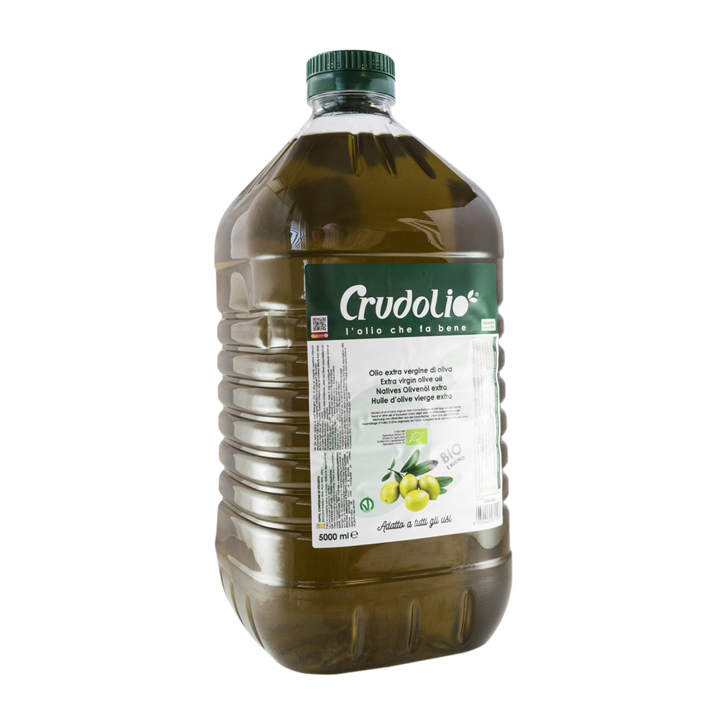 Ulei bio de masline extravirgin, 5L Crudolio