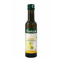 Ulei bio de măsline extravirgin aromatizat cu lămâie, 250ml Crudolio