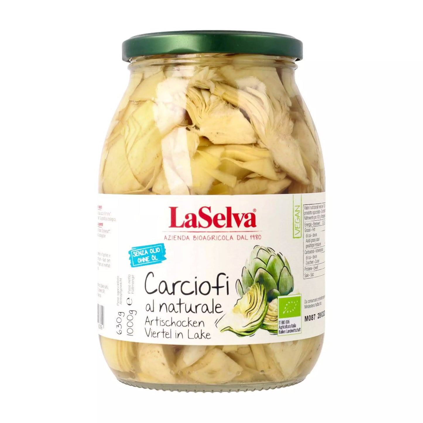 Anghinare bio natur, 1kg LaSelva