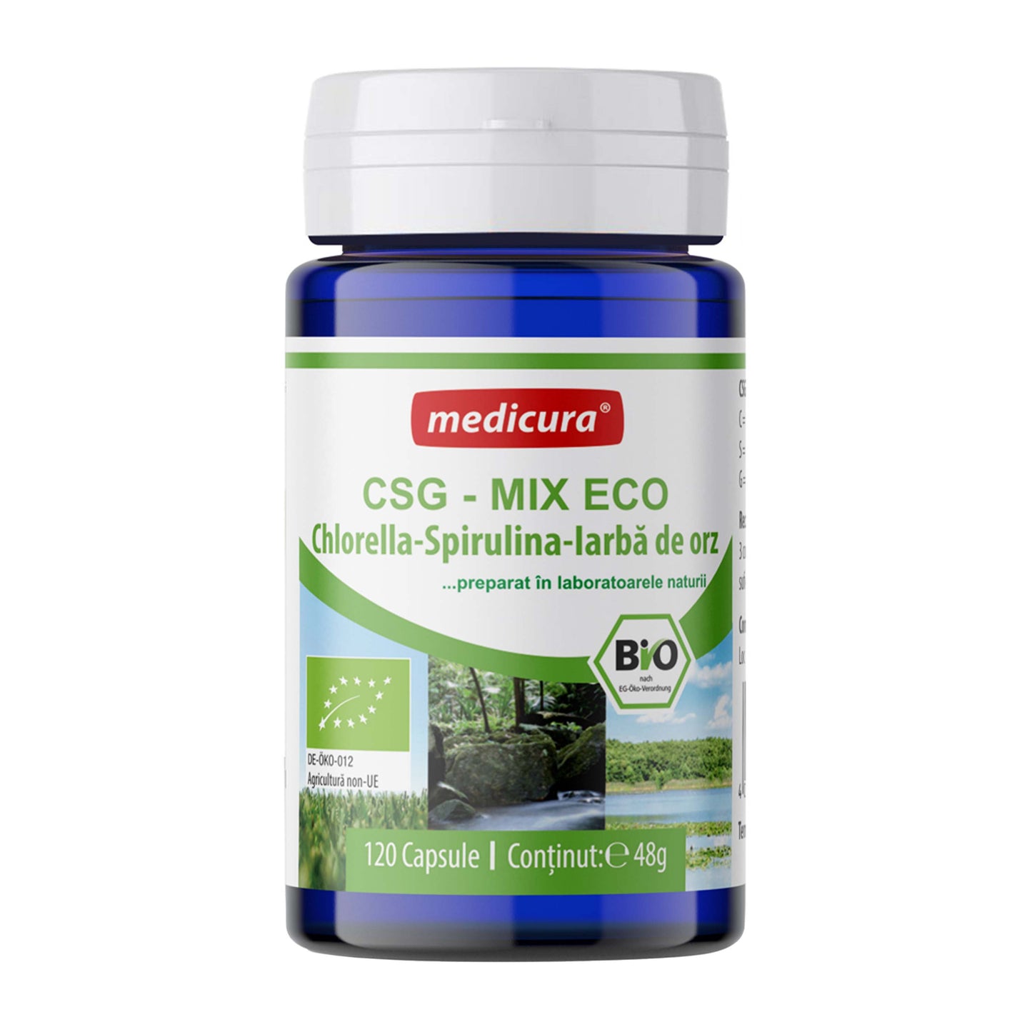 CSG Mix BIO, 120 comprimate/48 g Medicura