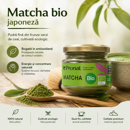 Matcha bio pulbere, 10g Pronat