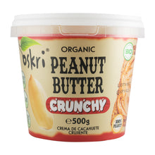 Unt de arahide bio crunchy, 500g Oskri