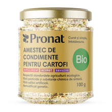 Amestec de condimente bio pentru cartofi, 100g Pronat