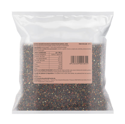 Quinoa neagra bio, 400g Pronat
