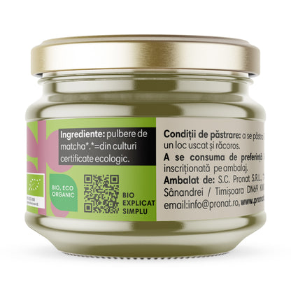 Matcha bio pulbere, 10g Pronat