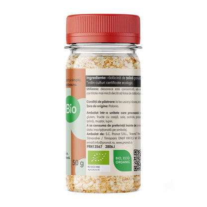 Radacina de telina bio granulata fin, 50g Pronat