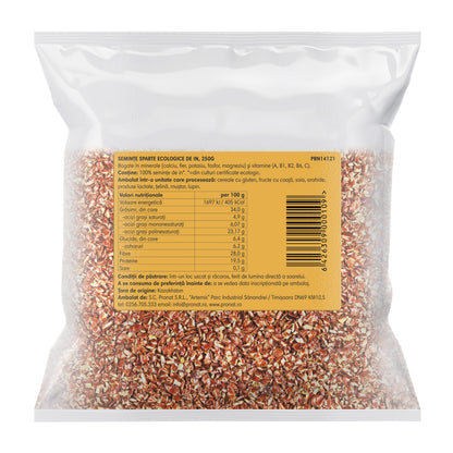 Seminte bio de in sparte, 250g Pronat