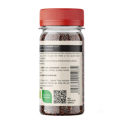 Seminte de mustar brun bio 60g Pronat