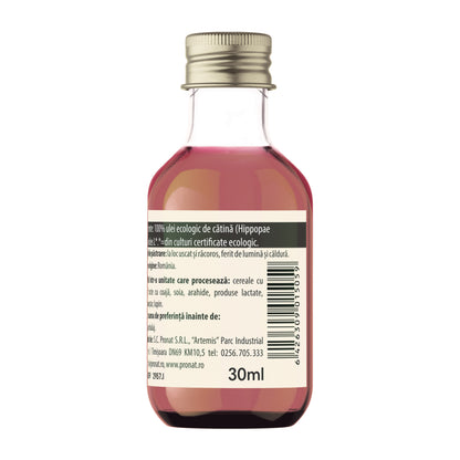 Ulei bio de catina presat la rece 30ml Pronat