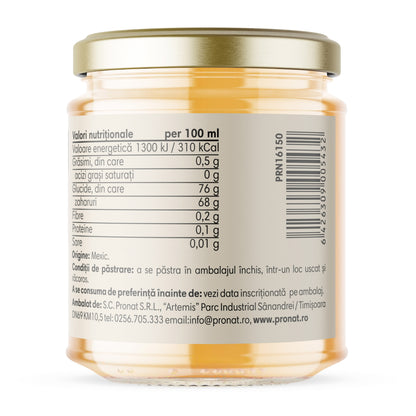 Sirop bio de agave, 220g Pronat