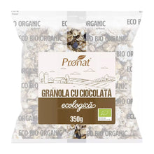 Granola bio cu ciocolată 350g Pronat