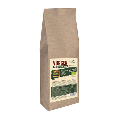 Vurger - Mix proteic vegetal bio ideal pentru burgeri și alte preparate, 5kg Pronat
