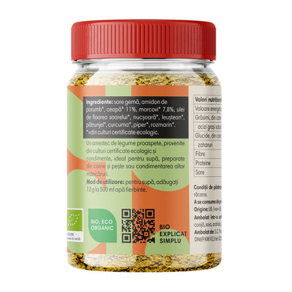 Amestec de legume bio adaos universal pentru mancaruri, Pronat