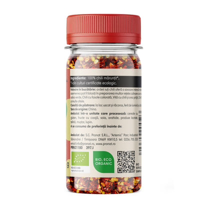 Chili maruntit bio, 45g Pronat