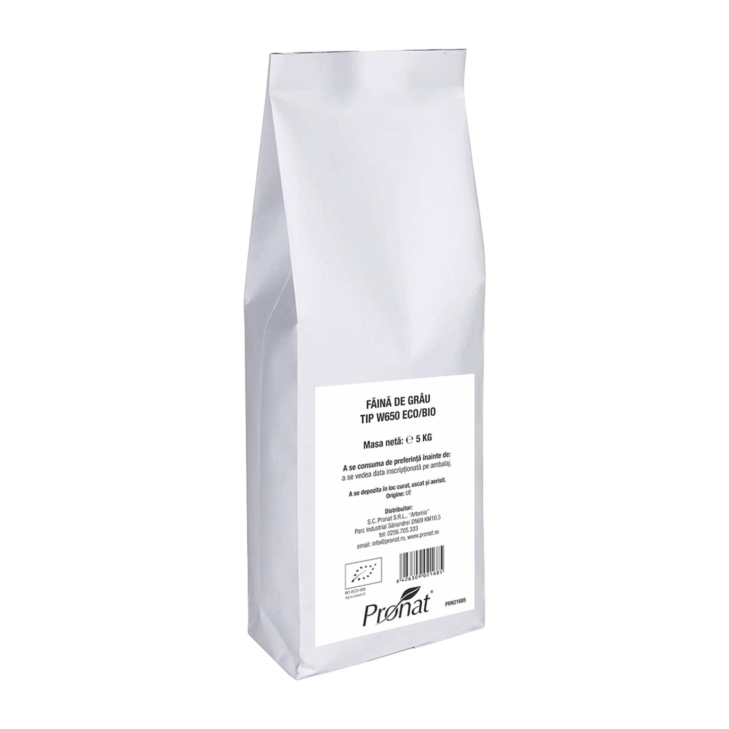 Faina de grau bio tip W650, Pronat