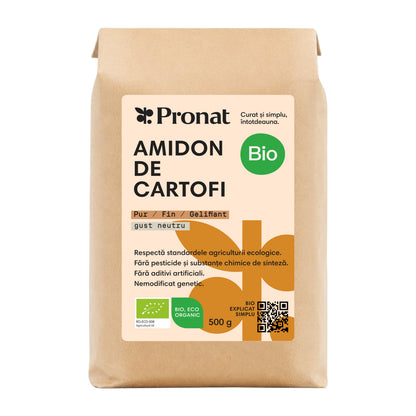 Amidon de cartofi bio, 500g Pronat