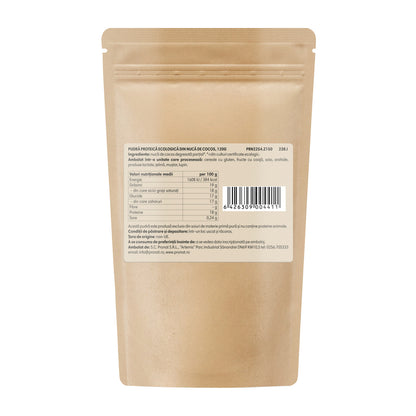 Pudra proteica bio din nuca de cocos, 120g Pronat