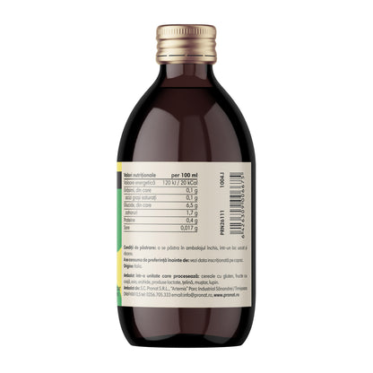 Suc bio de lamaie 100%, 250ml Pronat