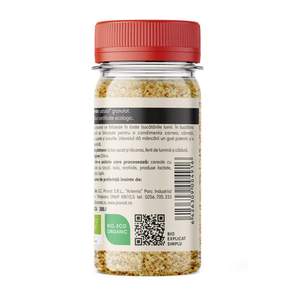 Usturoi uscat granulat fin bio, 60g Pronat