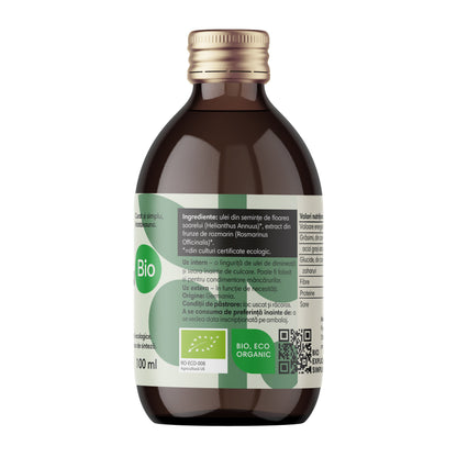 Ulei bio de rozmarin macerat la rece, 100ml Pronat