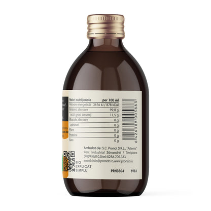 Ulei bio de turmeric (curcuma) macerat la rece, 100ml Pronat