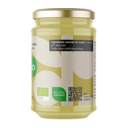 Mustar Dijon bio, 300g Pronat