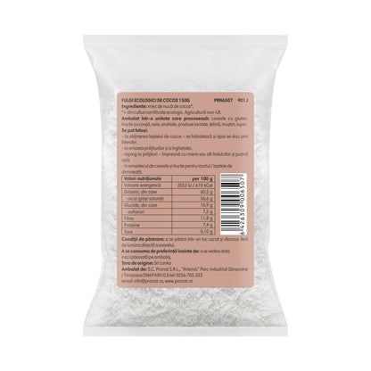 Fulgi bio de cocos, 150g Pronat