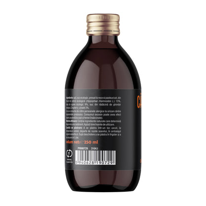 Nectar bio de catină cu ghimbir, 250ml CătiProtect