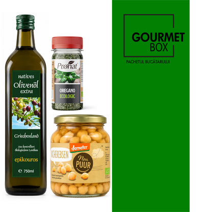 Gourmet Box - Tavă cu năut, feta și roșii