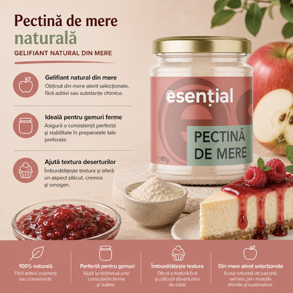 Pectina de mere, 80g Esential