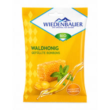 Bomboane bio umplute cu miere de pădure, 75g Wiedenbauer