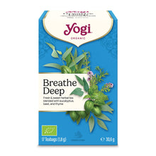 Ceai bio Respiratie Profunda, 17 pliculete x 1.8g, (30.6g) Yogi Tea