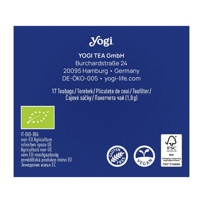 Ceai bio de Seara, 17 pliculete 30.6g Yogi Tea