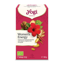 Ceai bio Energie pentru Femei, 17 pliculete x 1.8g, (30.6g) Yogi Tea