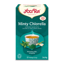 Ceai bio Menta si Chlorella, 17 pliculete x 2.0g (34.0g) Yogi Tea