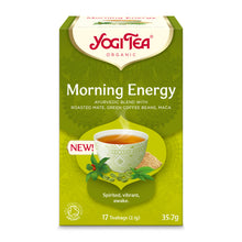 Ceai bio Morning Energy 17 pliculete a 2,1g, 35,7g Yogi Tea