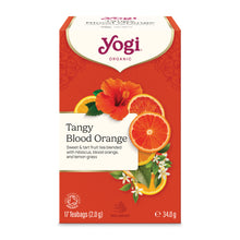 Ceai bio cu portocale rosii, 17 pliculete a 2,0g / 34,0g Yogi Tea