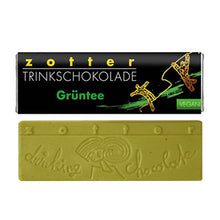 Ciocolata calda bio și fairtrade cu ceai verde Matcha, 22 g Zotter