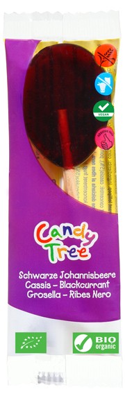 Acadea bio cu coacaze negre, 18g Candy Tree