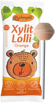 Acadea din xylitol cu portocale, 6g Birkengold