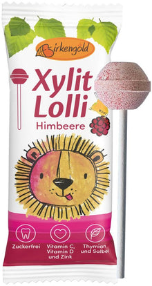 Acadea din xylitol cu zmeura, 6g Birkengold