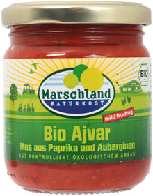 Ajvar bio mediu 200g Marschland Naturkost
