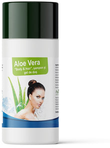 Aloe vera Gel dus pentru par si corp, 200ml Medicura