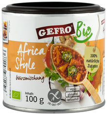Amestec bio de condimente Africa Style, 100g Gefro