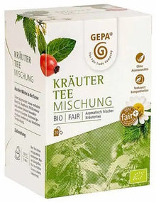 Amestec de ceai din plante bio si fairtrade, 34g 20 pliculete a 1,7g Gepa