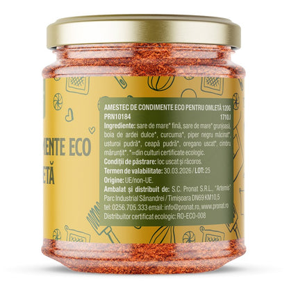 Amestec de Condimente bio pentru omleta, 120g Pronat