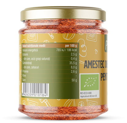 Amestec de Condimente bio pentru omleta, 120g Pronat