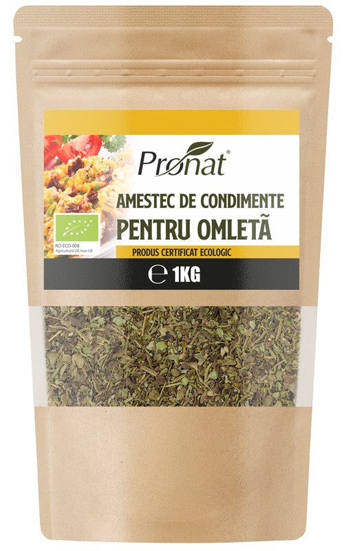 Amestec de condimente bio pentru omleta, 1kg Pronat