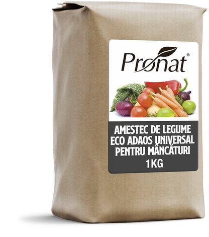 Amestec de legume bio adaos universal pentru mancaruri, Pronat