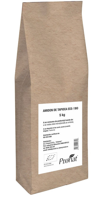 Amidon pudra de tapioca bio, Pronat